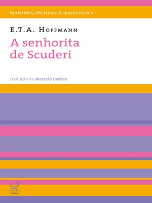 cover image of A senhorita Scuderi